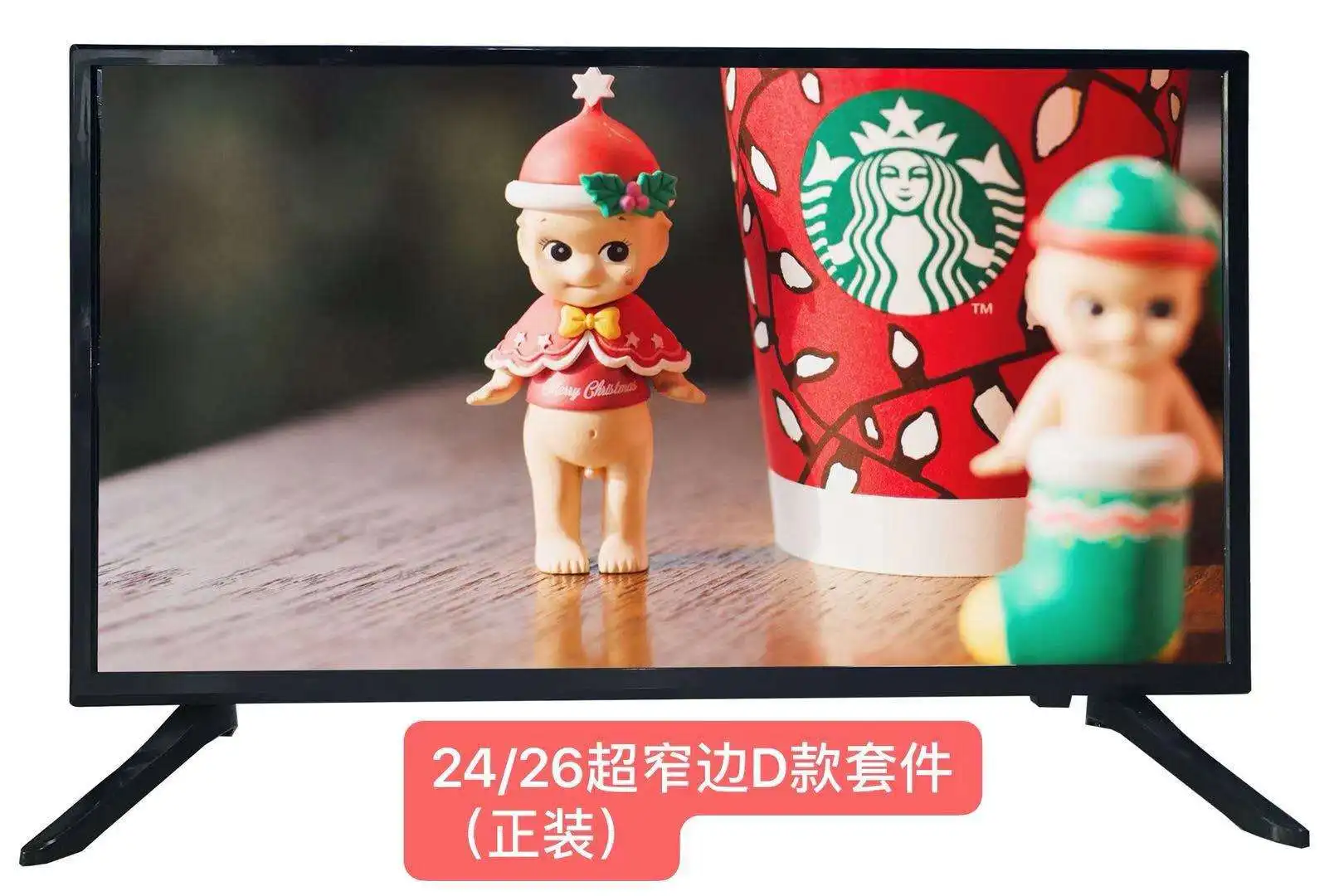 19 Inch Crt TV LCD LED TV Home TV Wholesale in Africa Best Price Quality Guaranteed KS-LC-19A1 Multimedia Black Color Pal(50hz)