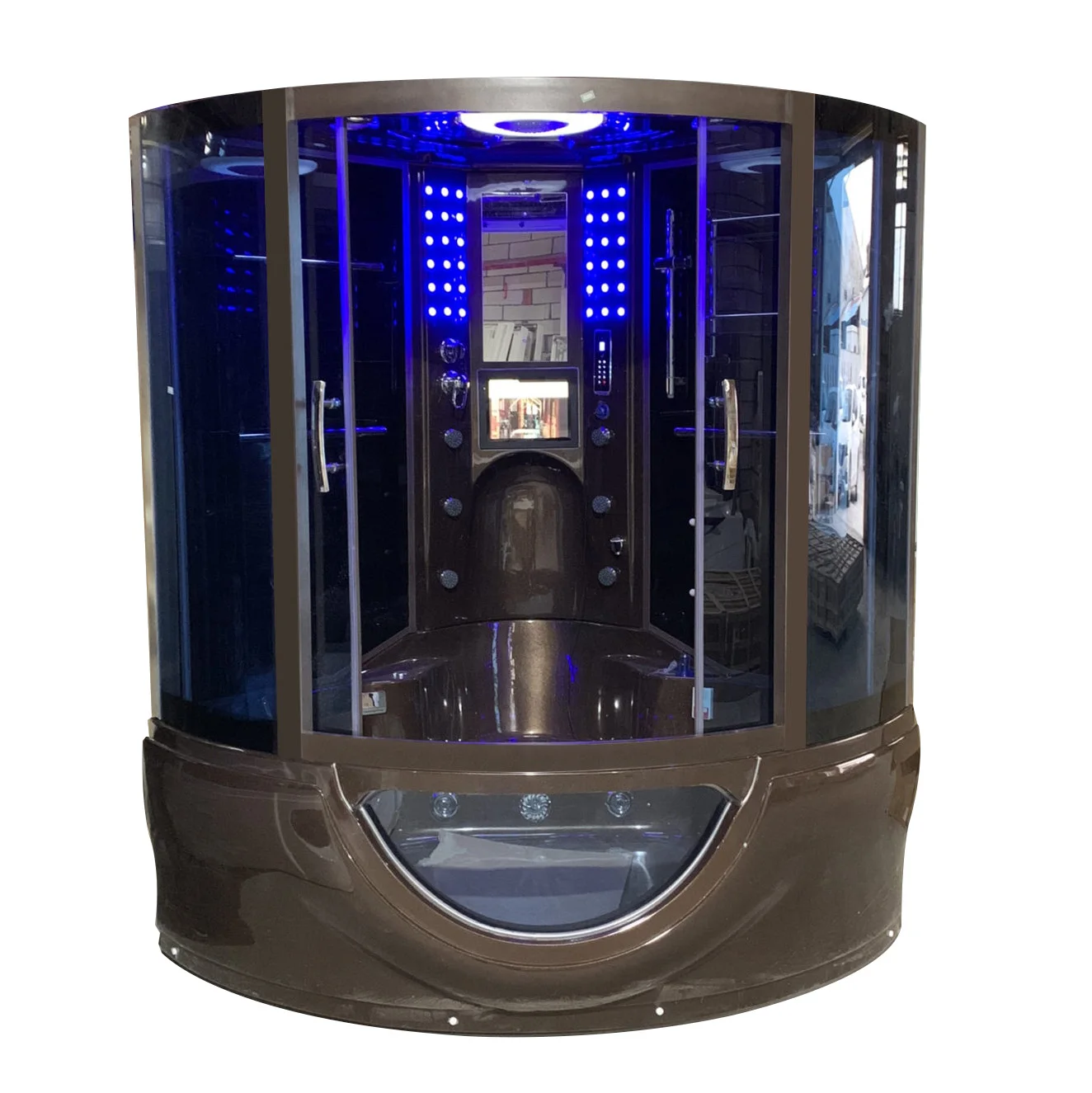 Hot Sale Steam shower room with jacuzzi bathtub combination