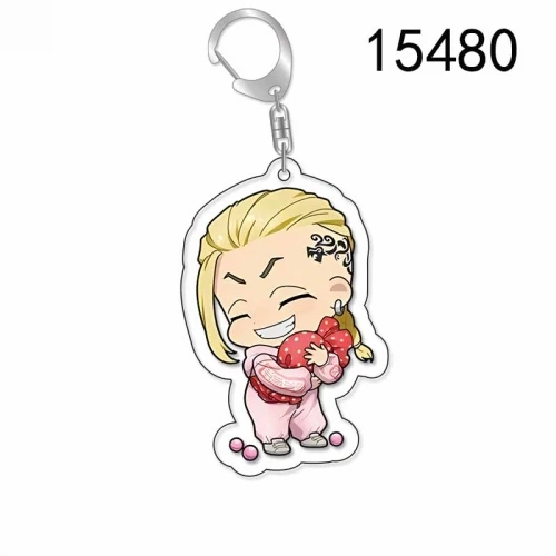 Anime Keychain Tokyo Revengers Cute Doll Pendent Key Chain Accessories Toy Gift