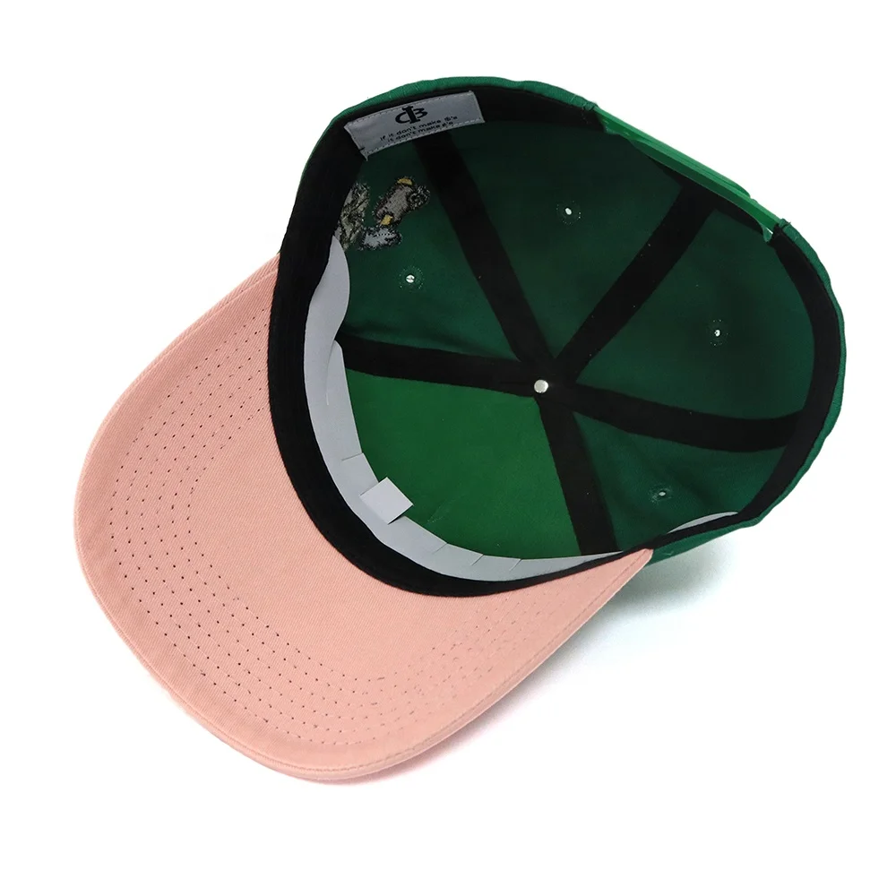 New Arrival High Quality Branded Headwear 5 Panels Cotton Baseball Caps With 3D Raised Embroidery Logo Hiphop Headwear Hats