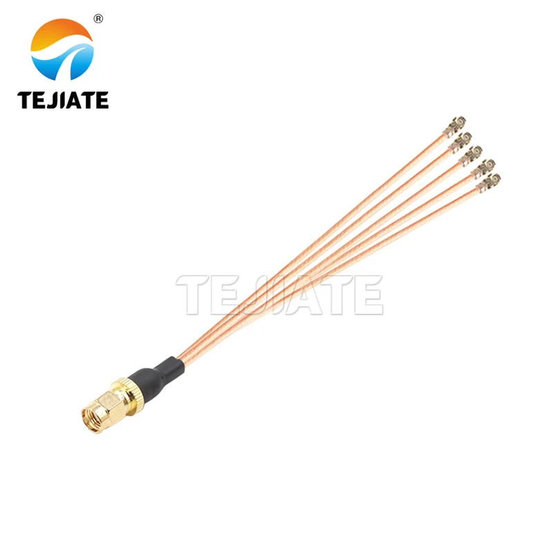 IPEX to SMA One To Two RG178 4G Antenna Adapter Cable 1 To 2/3/4/5 Wire Reverse connection SMA Female Connector With RG178 Cable