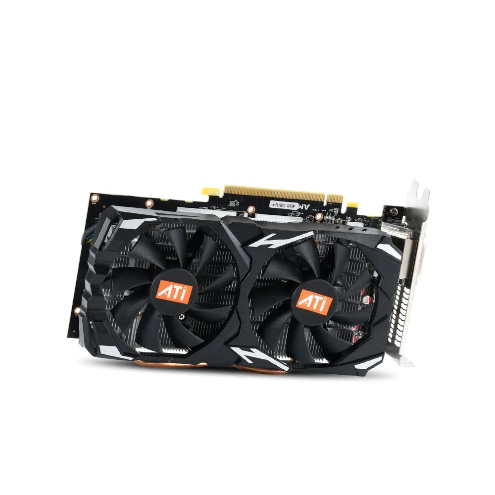 New Radeon RX 580 8GB Graphics Cards  2048SP Video Screen Cards GPU Desktop Computer Game Map For rigs