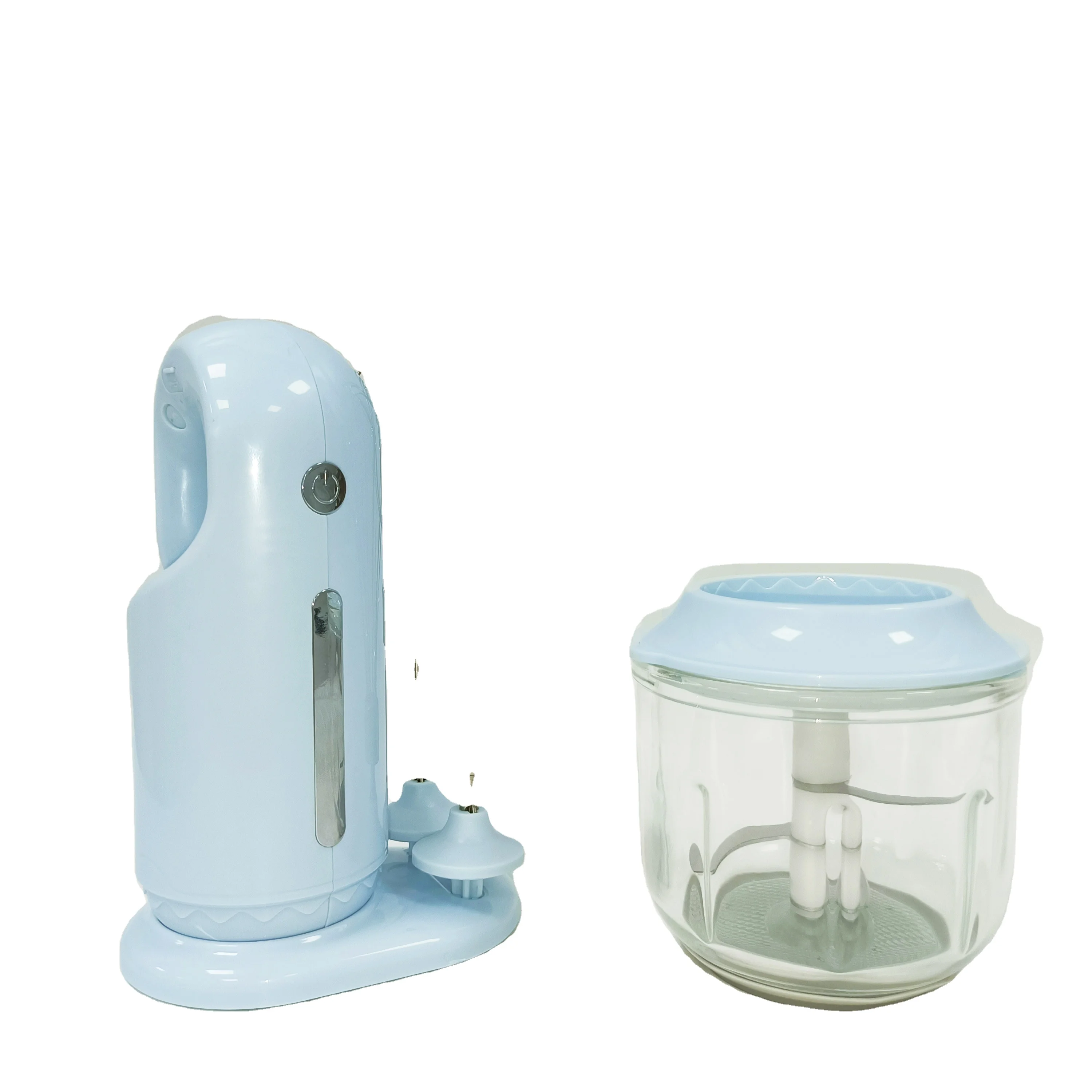 New factory custom egg mixer hand mixer 300ml multi-function portable meat grinder