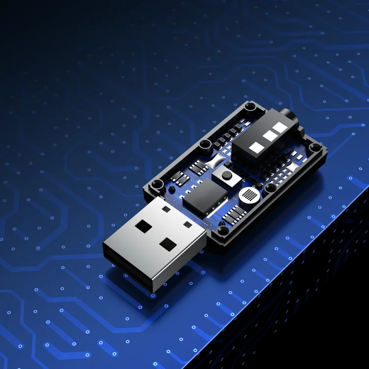 4 in 1 T-02 BT Receiver and Transmitter V5.0 USB Audio Adapter