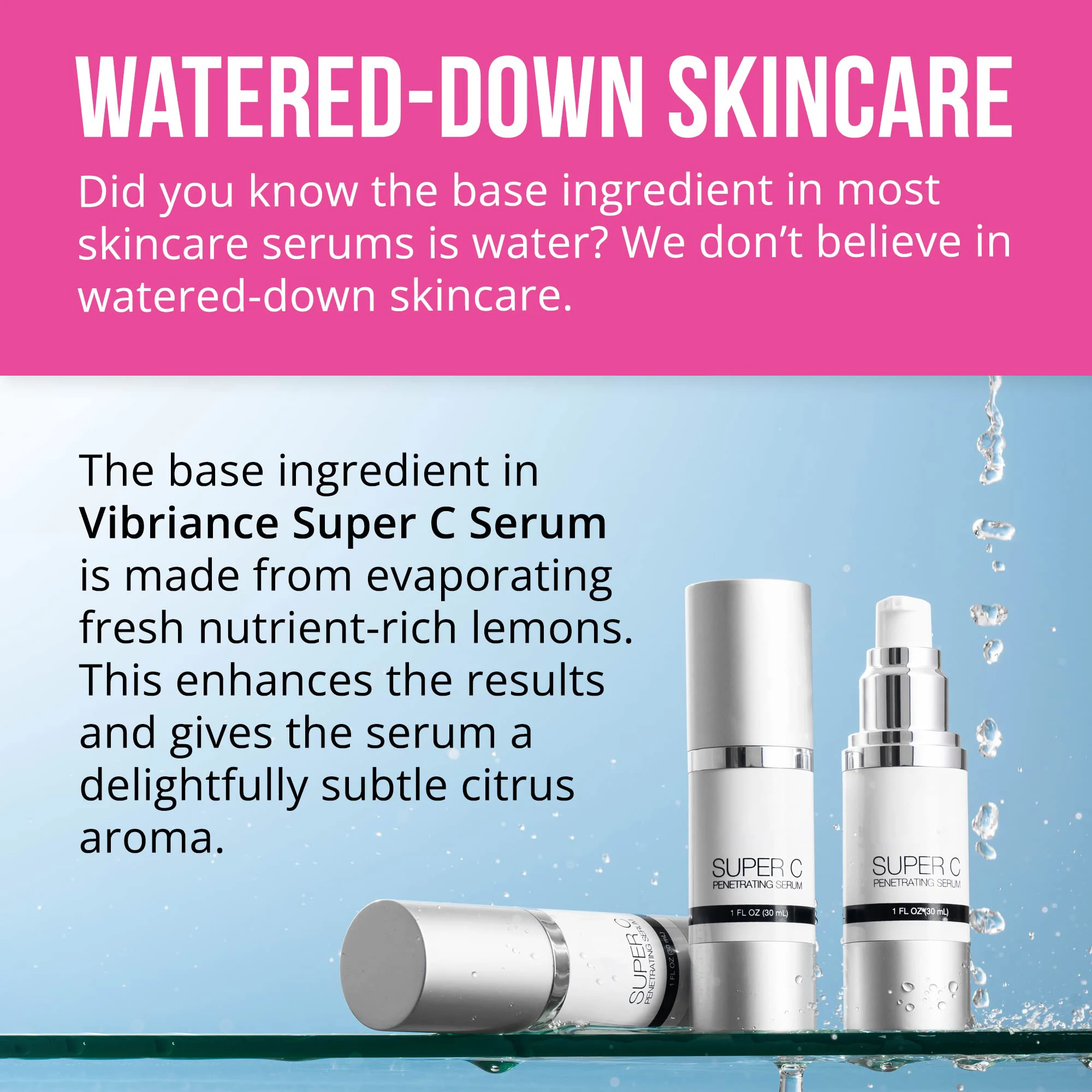 Super C Serum for Mature Skin, Made in the USA, All-in-One Formula, Hydrating, Firming Vitamin C Serum