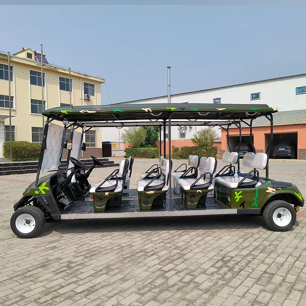 60/72V Lithium Battery 16 Seat Electric Golf Cart Buggy DOT Approved