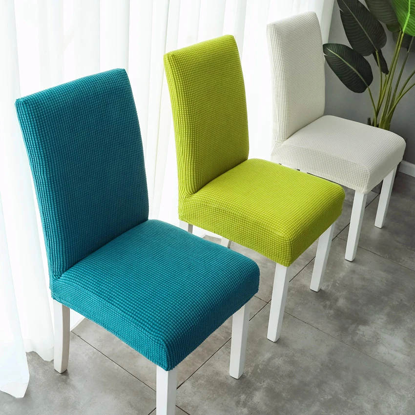 Banqueting chairs Polyester Spandex Fleece Covers Restaurant Room Office Banquet Housse De Chaise