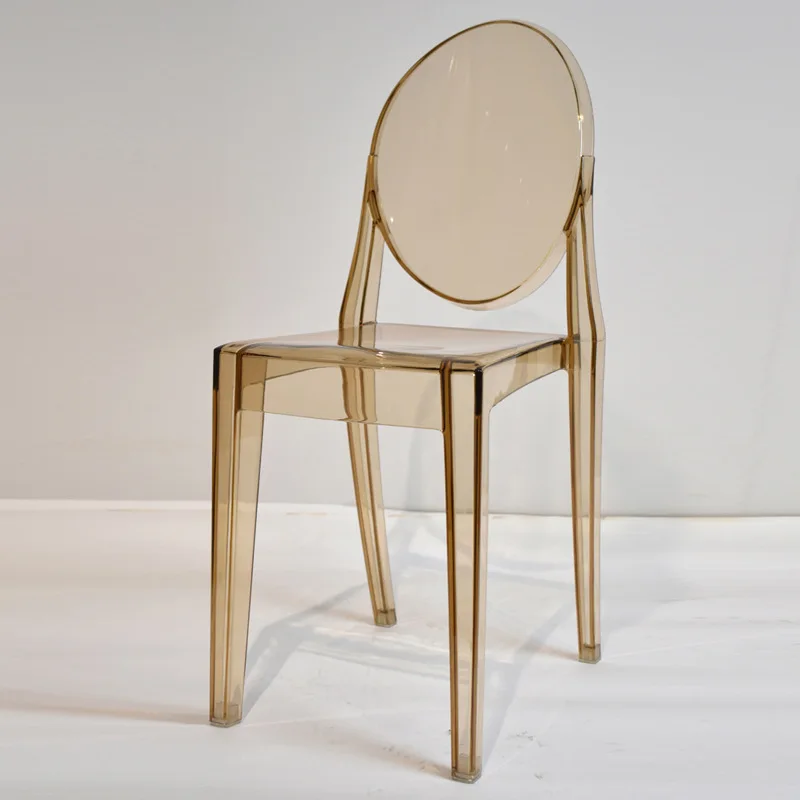 High quality modern crystal transparent clear resin plastic wedding chavari napoleon chiavari chair