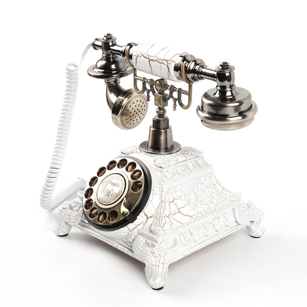 Rotary Antique Phone Desk Telephone Audio Guest Message Book Wedding Recording Audio Guestbook Audio Guestbook Vintage