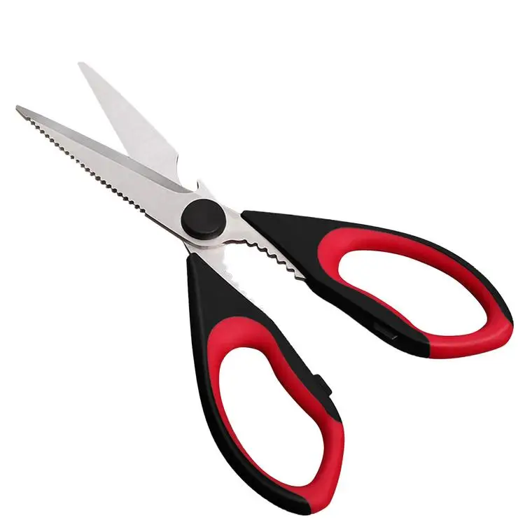 
Multifunction Stainless Steel Shear Household Kitchen Bottle Nut Opener Chicken Bones Scissors Barbecue Kitchen Scissors 