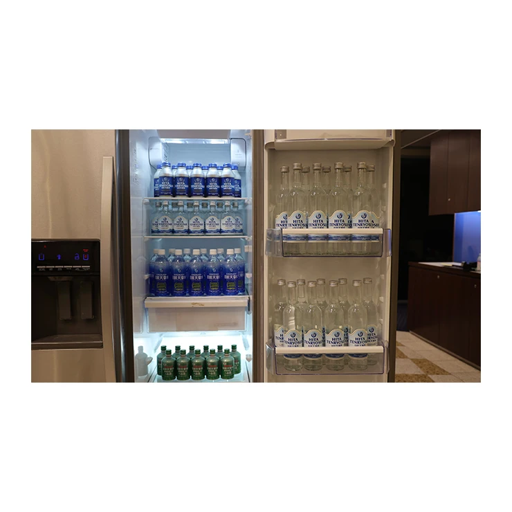 Glass 300ml weakly alkaline soft hydrogen rich drinking bottle water