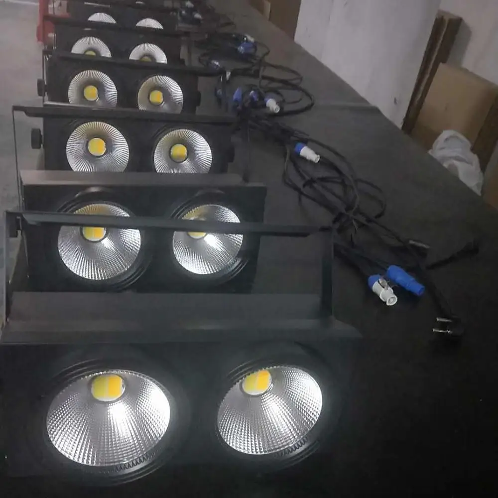 COB 2 Eyes Warm White Light 2*100W в 1 Сверхъяркие мощные светодиодные