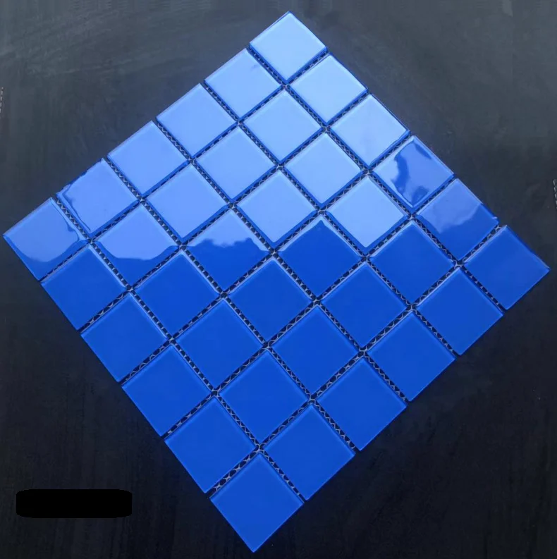 
pool mosaic tile glass 300*300 swimming pool tile 