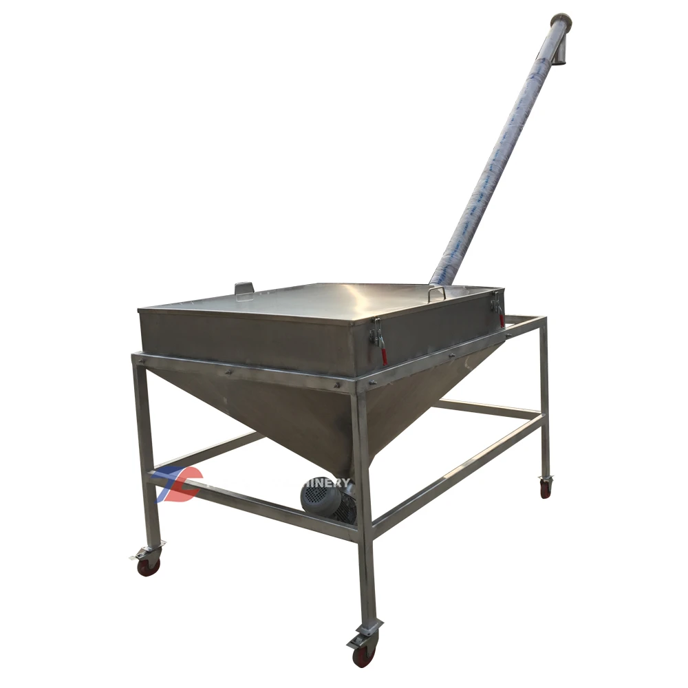 Easy Connection Stainless Steel Granule Screw Feeder