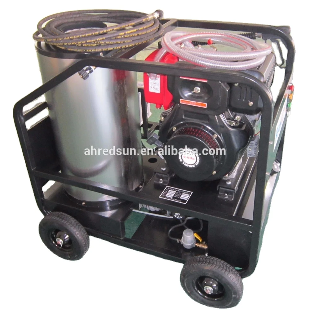 4000PSI diesel hot water high pressure steam cleaner