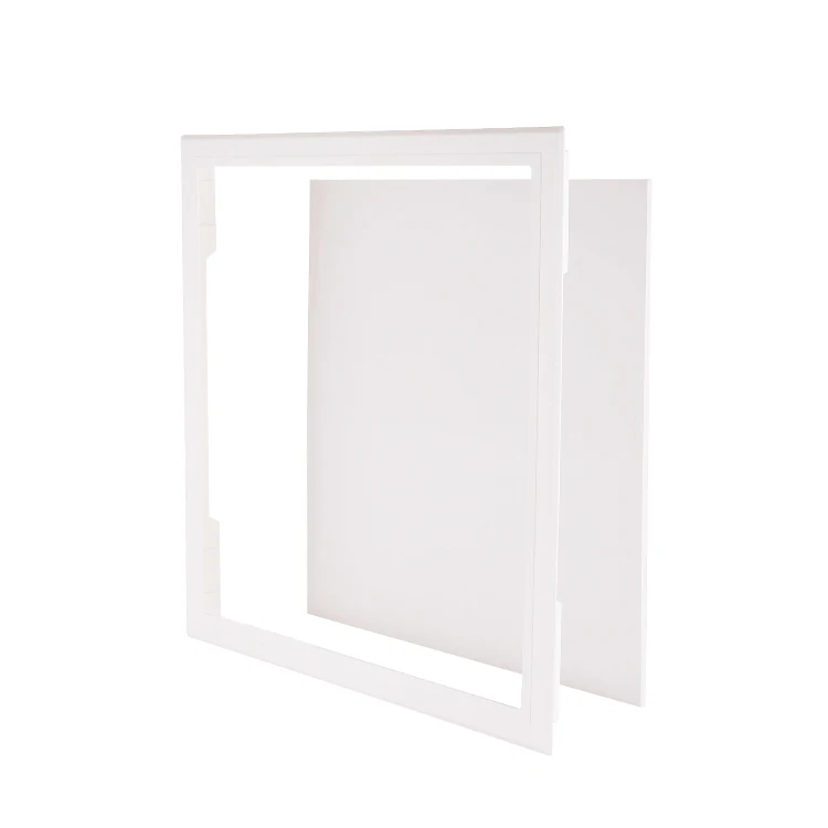Hongsen Pallet Type 35*35 CM White Coating ABS Plastic Ceiling Access Panel Removable