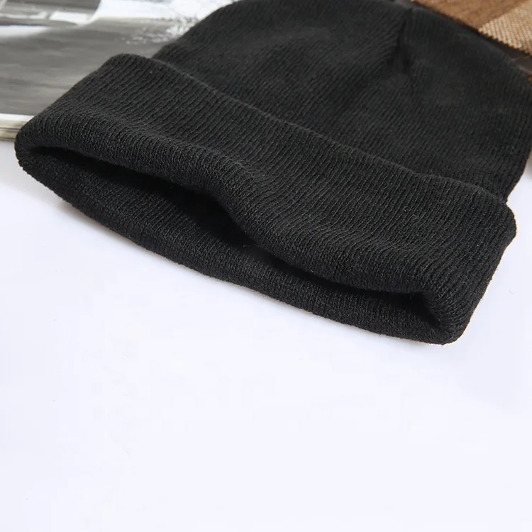 Factory Wholesale BIG DISCOUNT STOCK Women Mens Winter Warm Knitting Beanie Hats Plain Skull Beanie Cheap Cuff Knit Beanie Cap
