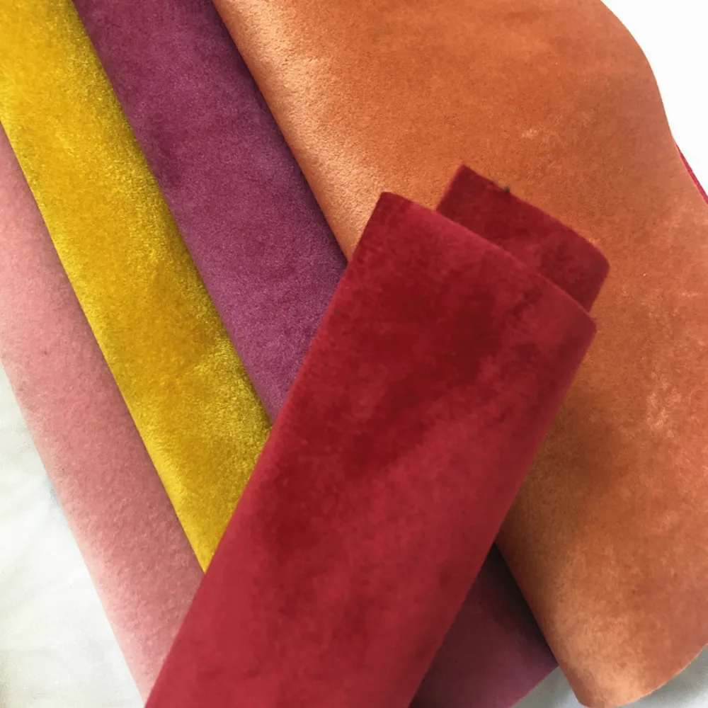 Новое поступление 2019, мягкие бархатные тканевые листы для обуви и поделок, оптовая продажа