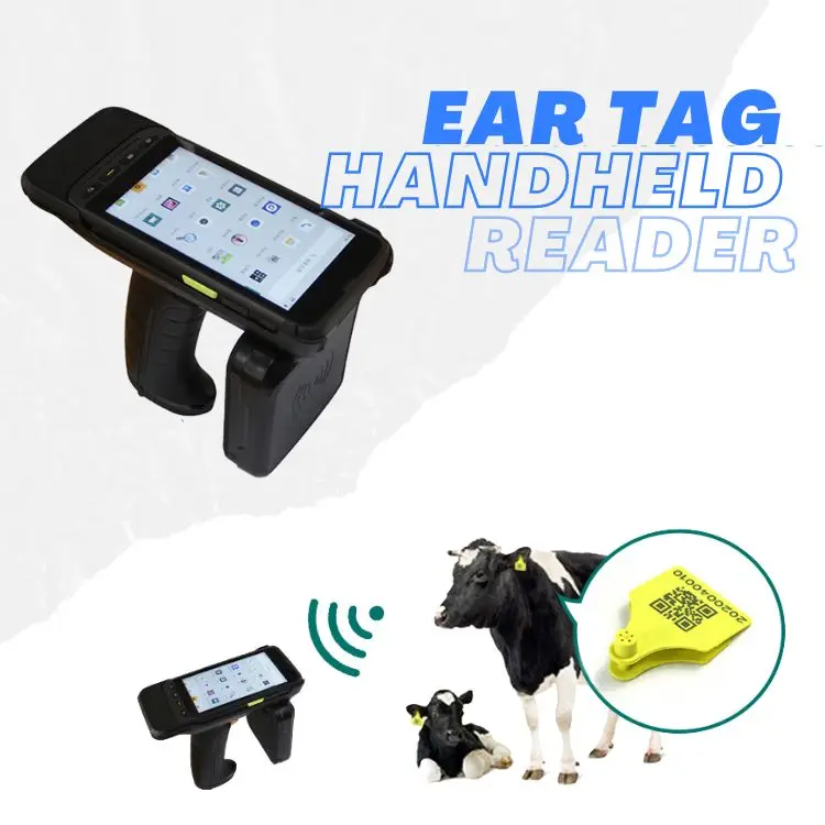 Portable Livestock Scanner rfid ear tag reader