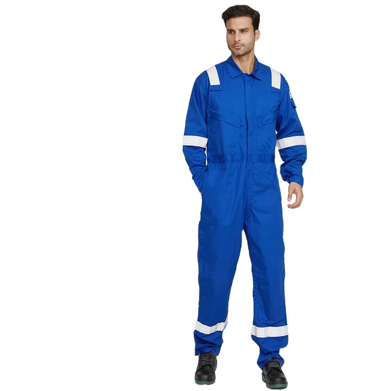 Fireproof and flame retardant overalls processing custom factory to produce flame retardant overalls