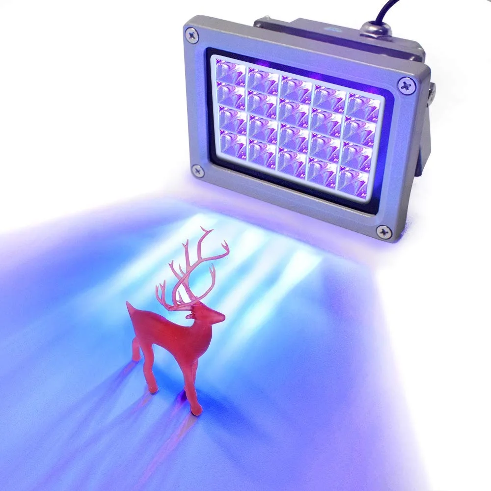 UV-curable resin lamp 3D printing dryer portable UV ink led light Popular Japan resin artwork curing LED lights 405nm 365nm