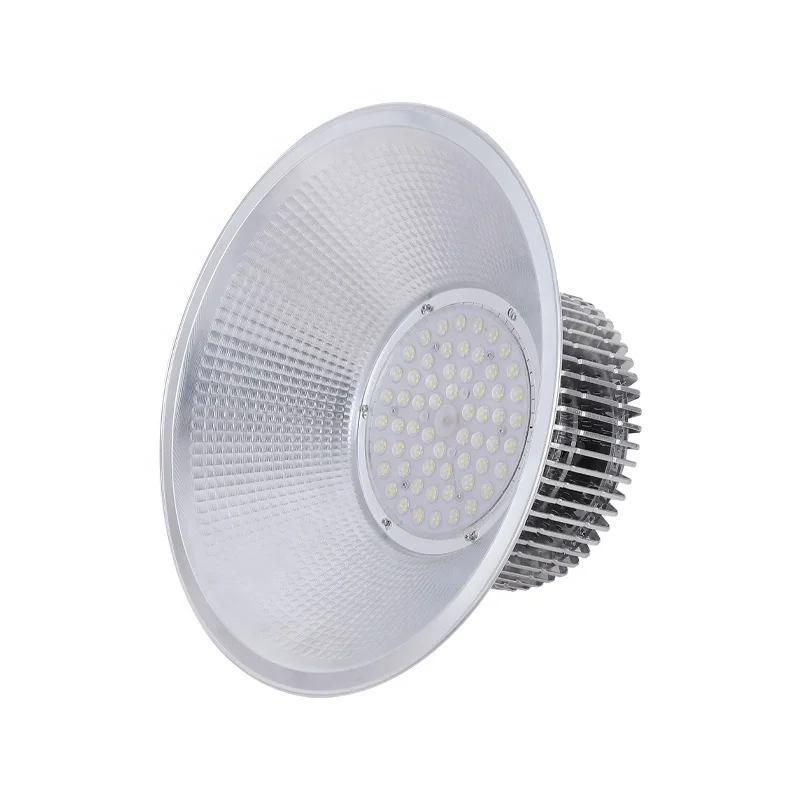 Industrial Highbay Light Workshop Warehouse Aluminum+PC+Iron 100W 200W 300W UFO LED High Bay Light