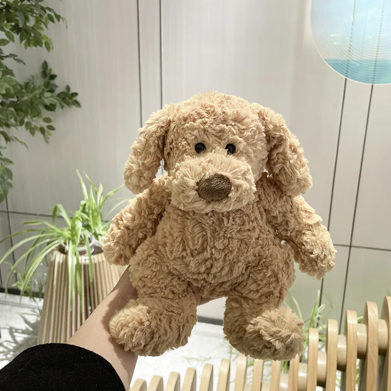 High Quality Wholesale Cute Brown Dog Stuffed Animal Plush Toys for Kids Accompany with Best Price