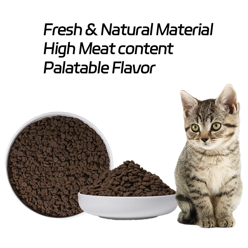 Cat Food Manufacturers Wholesale Adult Animal  Premium Pet Food 10 15Kg 20Kg Bulk private-label-cat-food