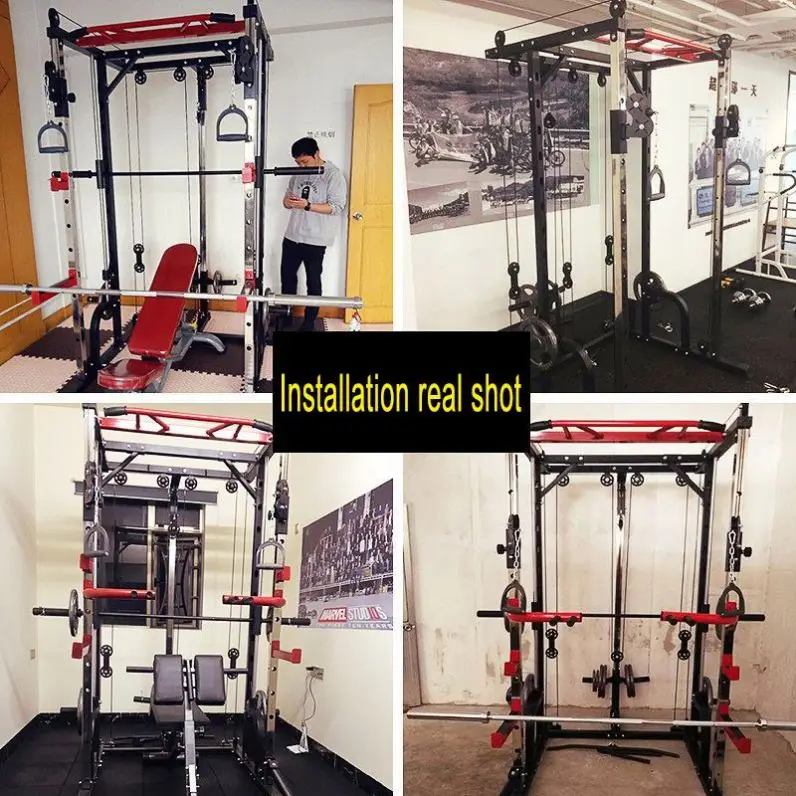 Multi-Functional Squat Power Rack Power Cage