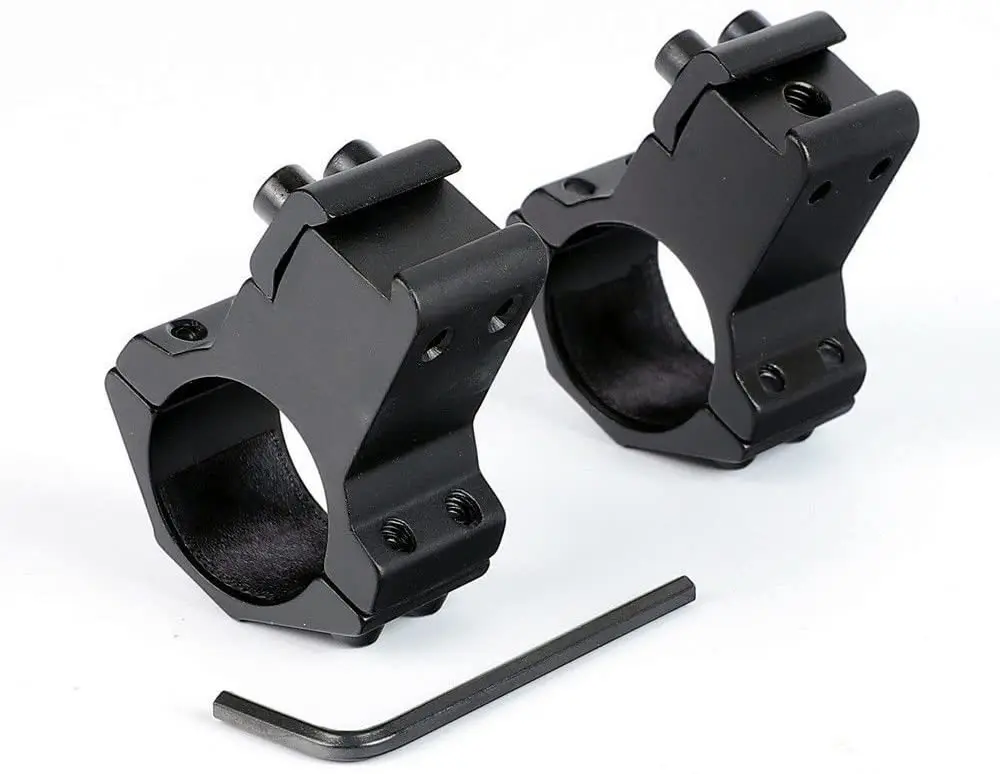 25,4 мм 1 дюймовое кольцо высокого профиля 11 мм рельса ласточкин хвост крепление для прицела фонарика