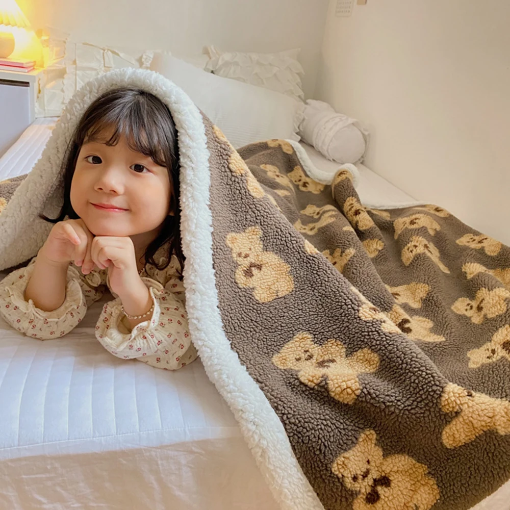 Hot Sale Cheap Flannel Fleece Ultra Soft Breathable Comfortable Pure cotton Warm Plush Baby Bed Blankets