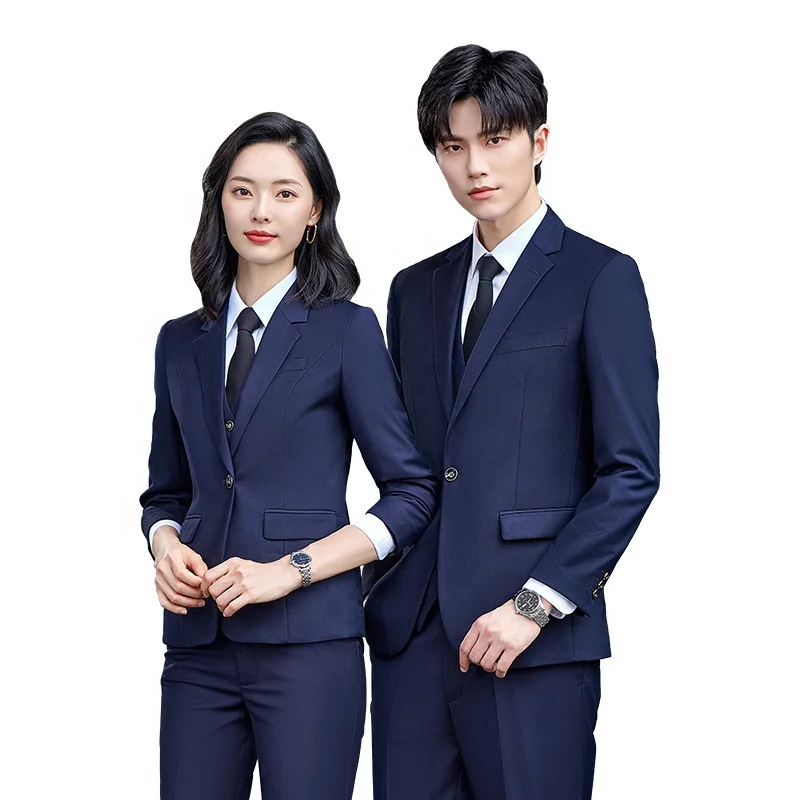 High Quality Business Suit Men Coat Design Spring Slim Fit Hotel Uniform blazer jacket coat Suit