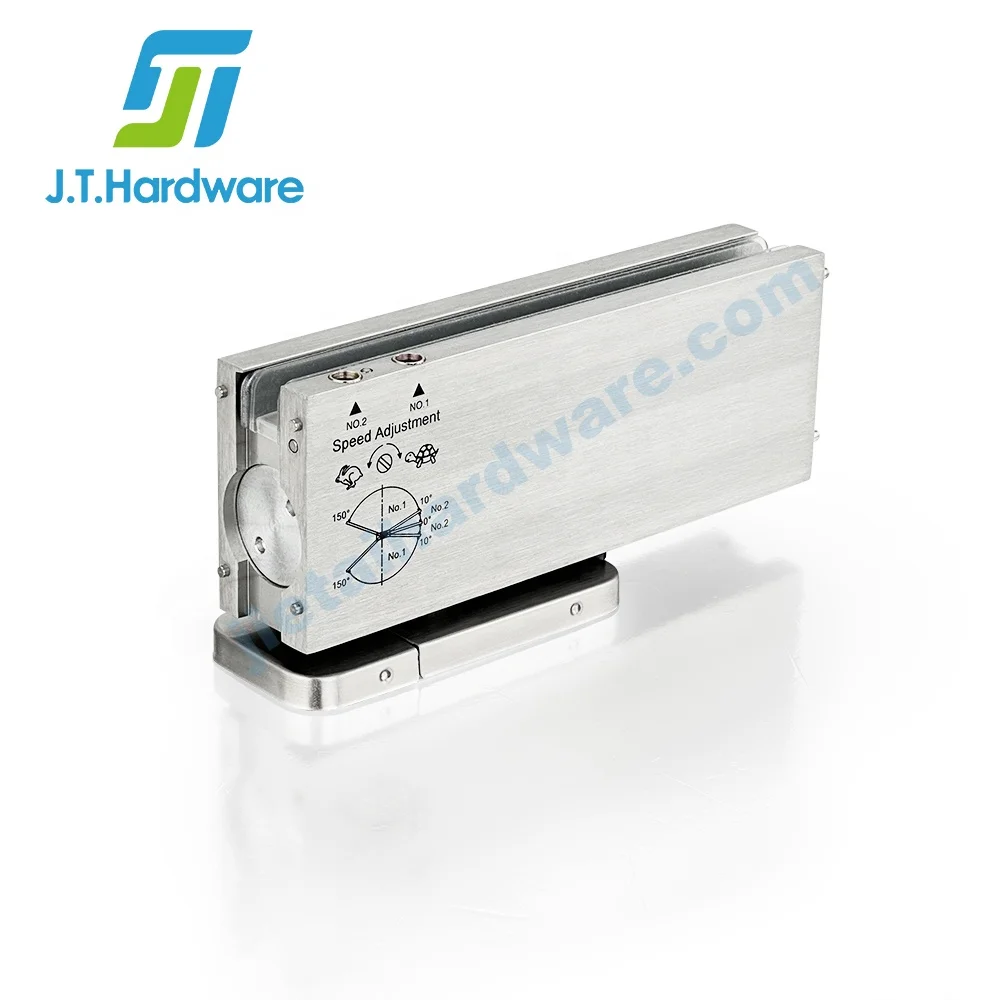 DFG883 Euro Speed Adjustable Pivot Hinge Hydraulic Concealed Floor Spring For Glass Door