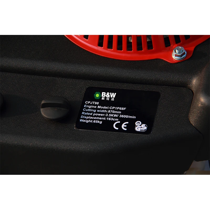 Hot Sale 170cc 4 Stroke Walk Behind Mini Gasoline Sickle Bar Mower Scythe Mowers for Sale