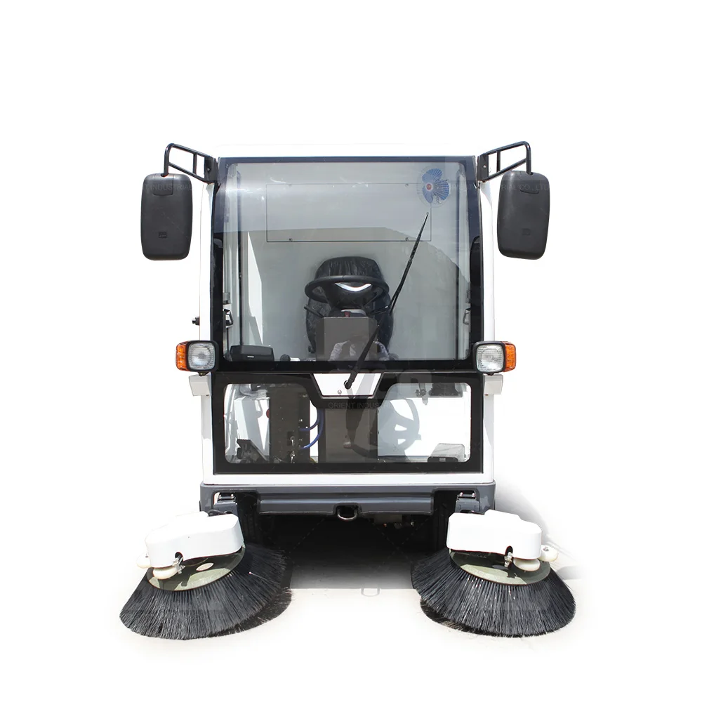 OR-S1800 240L Electric Four-Wheel Road Sweeping Truck