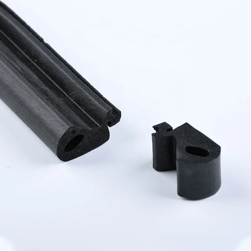 self-adhesive D gasket EPDM seal strip foam rubber G shape rubber seal strip