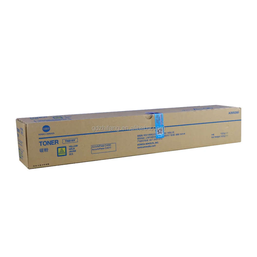 A3VX180/280/380/480 Zhifang Original For Konica Minolta C4070 C4080 TONER TN619