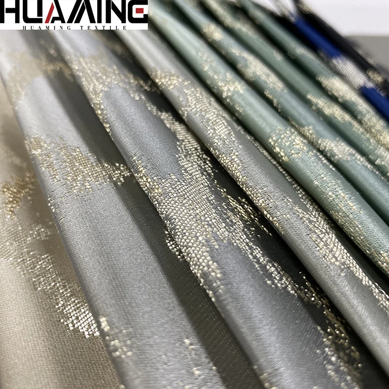 High Quality Cheap Sofa Living Room Furniture Fabric 100 rayon fabric China curtain jacquard fancy curtain material fabric