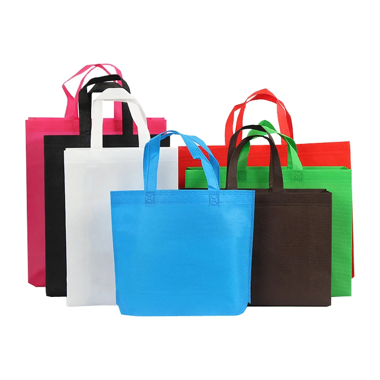 Bottom Gusseted Vest Polypropylene Lamination 80 Gsm Tote D Cut Non-woven Shopping Bag