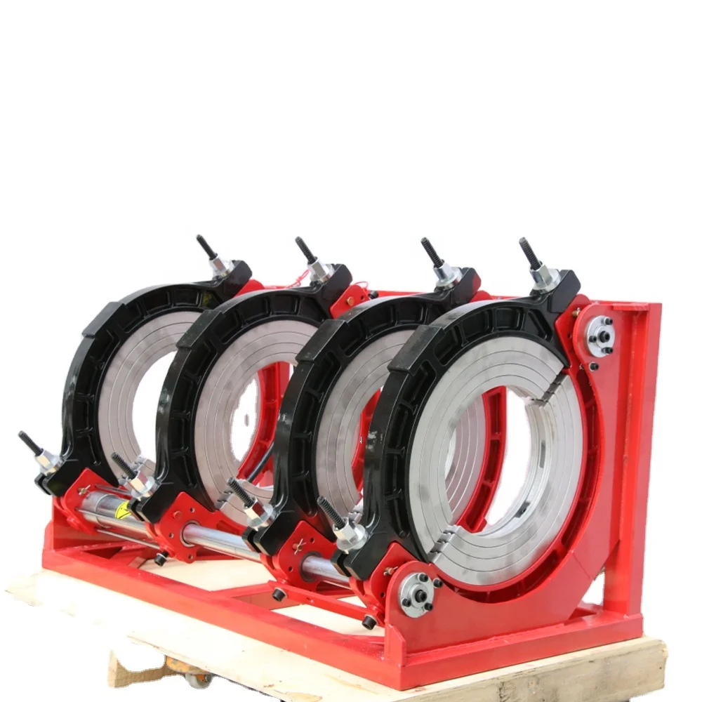 400-630mm hydraulic docking butt fusion Hdpe PPR Plastic Pipe Welder Machine Equipment