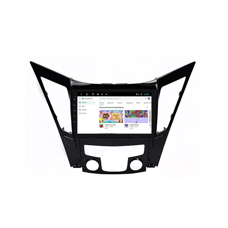 2.5D Touch Screen Auto Car Stereo Dvd Multimedia Audio Radio Player for Hyundai Sonata Android Car GPS Navigation