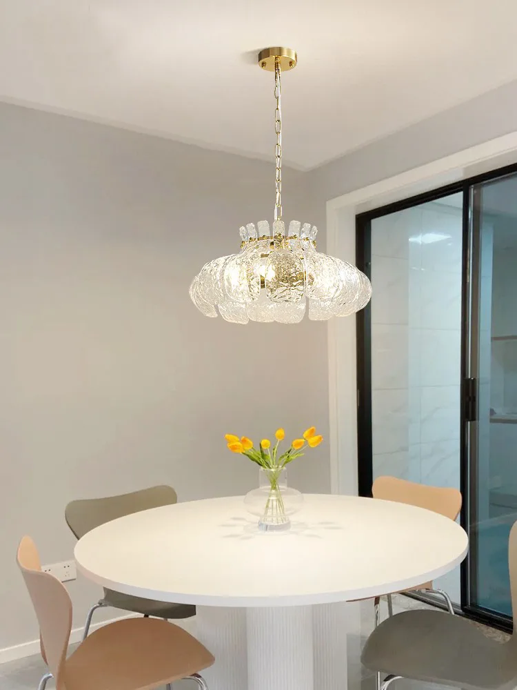 Fillux glass modern ceiling led luxury chandeliers lighting gold pendant lights