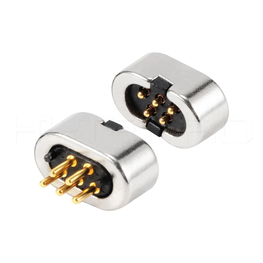 Пружинные 5 Пружинные контакты SMT/SMD булавки магнитного печатной платы разъем hytepro зарядное устройство для смарт-устройств