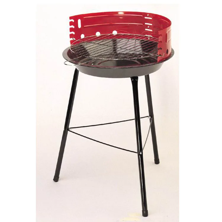 
For Garden Outdoor Campfire Pit Rotisserie Barbecue Grilladjustable Speed Rod Kit Simple Trolley Bbq Grill 