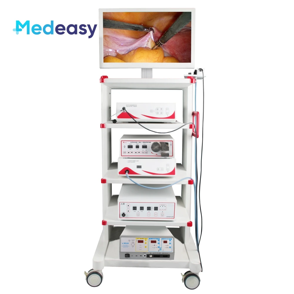 Medical Full HD Laparoscopic Tower Endoscopy Endoscope Camera System for Laparoscopy Surgery