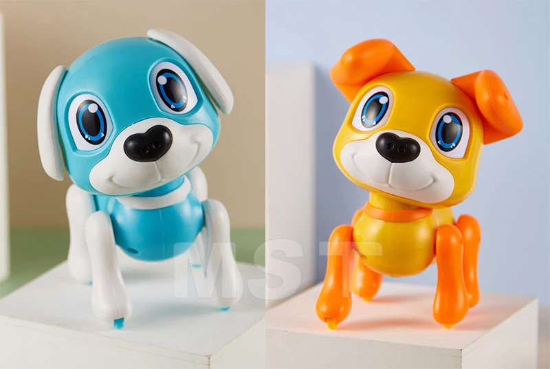 Wholesale Funny Intelligent Kids Interacted Electronic Pet Toy Sounding Musical Lighting Obstacle Avoidance RC Dog