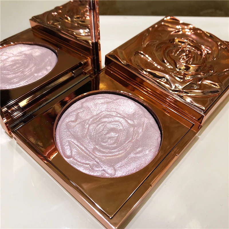 Glitter Highlighter Facial Bronzer Palette Makeup Face Contour Shimmer Powder Illuminator Highlight Cosmetic Concealer