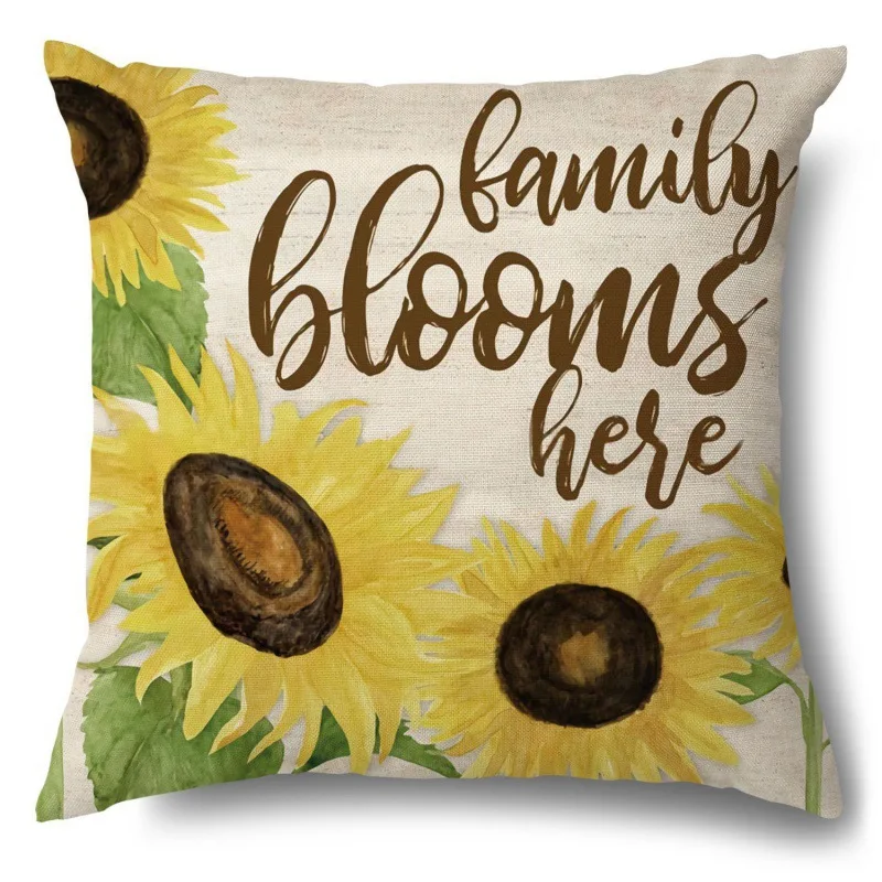 experience Hold pillow case for a undertakes to flax sunflower pillows on the summer harvest home sitting room sets covers
