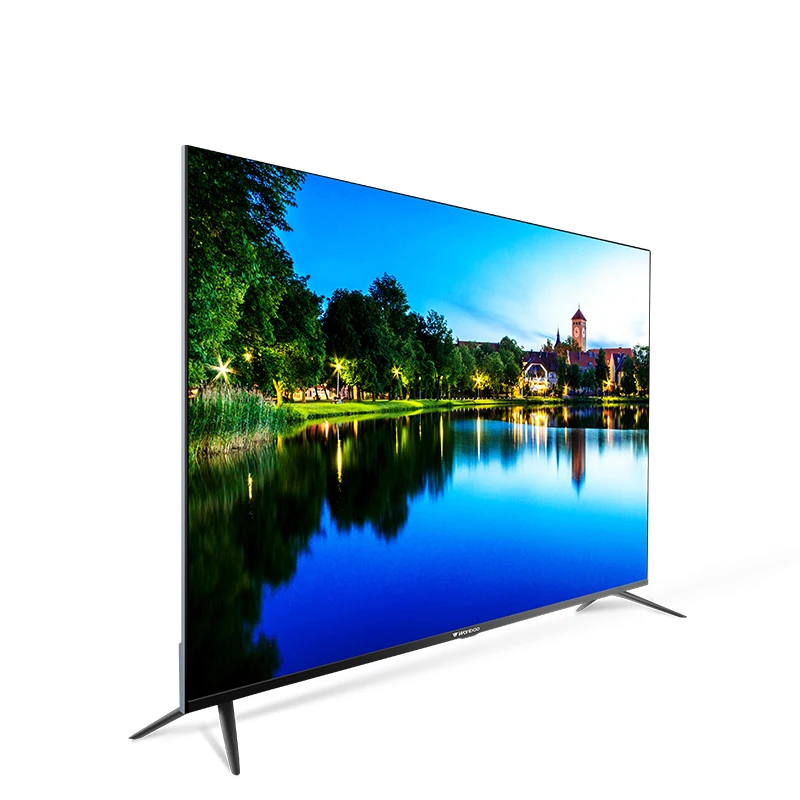 Тонкий телевизор 58 дюймов 4K Ultra-HD DLED Smart TV с версией Android