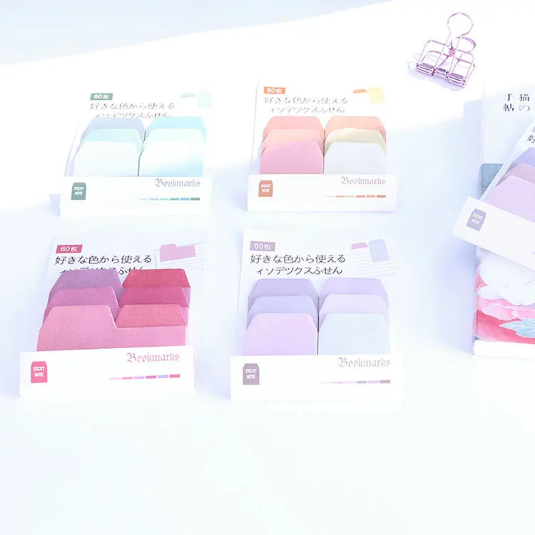 Wholesale Removable logo Print Colorful Custom Design Cute Sticky